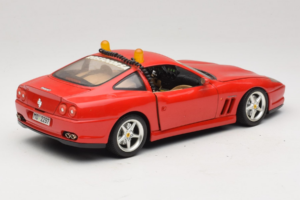 Ferrari 550 Maranello Safety Car Rosso Corsa Bburago 1:18 3064-P1 Метал — снимка 3 от 8
