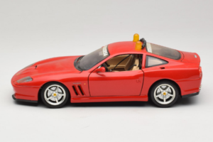 Ferrari 550 Maranello Safety Car Rosso Corsa Bburago 1:18 3064-P1 Метал — снимка 4 от 8