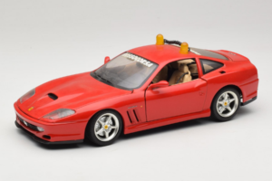Ferrari 550 Maranello Safety Car Rosso Corsa Bburago 1:18 3064-P1 Метал