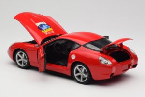 Ferrari 575 GTZ Zagato Червен Hot Wheels 1:18 L2960 Метал — снимка 5 от 8