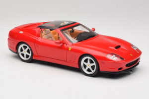 Ferrari 575M Superamerica Червен Hot Wheels 1:18 J2858 Метал — снимка 6 от 8