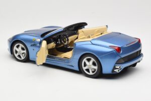 Ferrari California Светлосин Hot Wheels 1:18 N2043 Метал — снимка 5 от 8