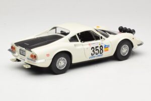 Ferrari Dino 246 GT Бял Anson 1:18 3580 Метал — снимка 3 от 8