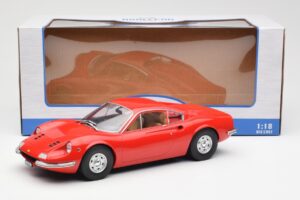 Ferrari Dino 246 GT Червен MCG 1:18 MCG18166 Метал — снимка 6 от 6