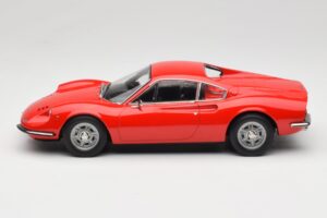 Ferrari Dino 246 GT Червен Norev 1:18 187800 Метал — снимка 3 от 6