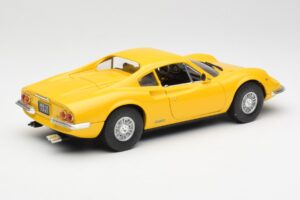 Ferrari Dino 246 GT Жълт Anson 1:18 30301W Метал — снимка 3 от 8