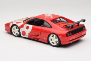 Ferrari F355 Berlinetta Червен с бели джанти UT Models 1:18 180074020-P2 Метал — снимка 7 от 8