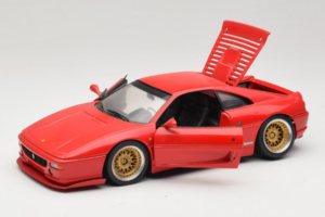 Ferrari F355 Berlinetta Червен С Персонализирани Златни Джанти UT Models 1:18 180074020-P5 Метал — снимка 2 от 8