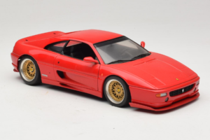 Ferrari F355 Berlinetta Червен С Персонализирани Златни Джанти UT Models 1:18 180074020-P5 Метал — снимка 6 от 8
