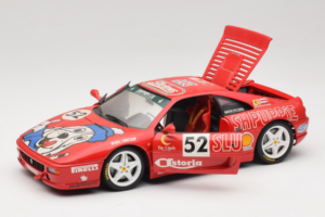 Ferrari F355 Berlinetta Slushuppie #52 M. Peters Червен UT Models 1:18 180074020-P4 Метал — снимка 2 от 8