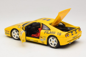 Ferrari F355 Coupe Films 18 #4 Reoloffs / Ansembourg Жълт UT Models 1:18 180074021-Y1 Метал — снимка 5 от 8