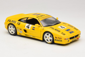 Ferrari F355 Coupe Films 18 #4 Reoloffs / Ansembourg Жълт UT Models 1:18 180074021-Y1 Метал — снимка 6 от 8