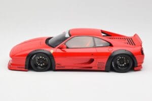 Ferrari F355 Liberty Walk Червен GT Spirit 1:18 GT468 Смола — снимка 5 от 6