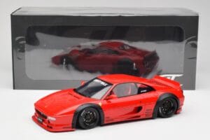 Ferrari F355 Liberty Walk Червен GT Spirit 1:18 GT468 Смола — снимка 6 от 6
