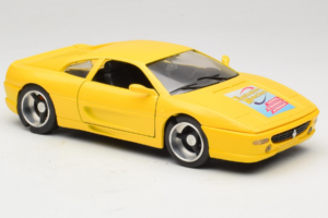 Ferrari F355 Racing Жълт Faszination Modelbau Ограничено Издание Solido 1:18 9009 Метал — снимка 5 от 7