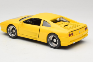 Ferrari F355 Racing Жълт Faszination Modelbau Ограничено Издание Solido 1:18 9009 Метал — снимка 6 от 7