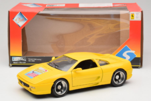 Ferrari F355 Racing Жълт Faszination Modelbau Ограничено Издание Solido 1:18 9009 Метал — снимка 7 от 7