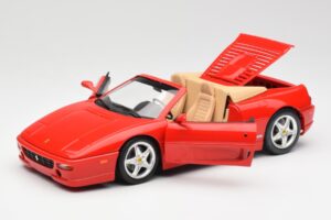 Ferrari F355 Spider Червен Hot Wheels 1:18 25733 Метал — снимка 2 от 8