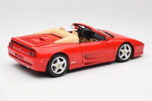 Ferrari F355 Spider Червен Hot Wheels 1:18 25733 Метал — снимка 3 от 8