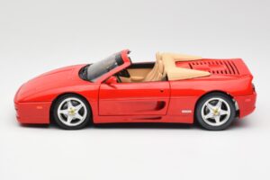 Ferrari F355 Spider Червен Hot Wheels 1:18 25733 Метал — снимка 4 от 8