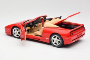 Ferrari F355 Spider Червен Hot Wheels 1:18 25733 Метал — снимка 5 от 8