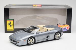 Ferrari F355 Spider Сребрист Hot Wheels 1:18 23907-M1 Метал — снимка 8 от 8
