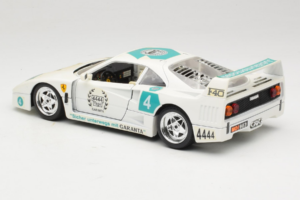 Ferrari F40 4444 Tage Garanta #4 Бял Bburago 1:18 3332-W5 Метал — снимка 7 от 8