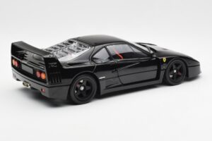 Ferrari F40 Черен Kyosho 1:18 08416BK Метал — снимка 4 от 10