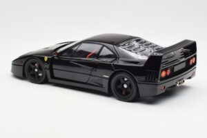 Ferrari F40 Черен Kyosho 1:18 08416BK Метал — снимка 9 от 10
