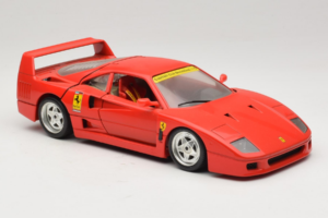 Ferrari F40 Club Deutschland Червен Bburago 1:18 3032-L3 Метал — снимка 6 от 8