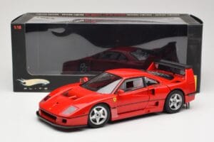 Ferrari F40 Competizione Test Version Червен Hot Wheels 1:18 P9922 Метал — снимка 8 от 8