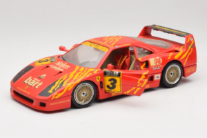 Ferrari F40 Evoluzione #3 Brummel Червен 1987 Bburago 1:18 3022-P2 Метал — снимка 2 от 8