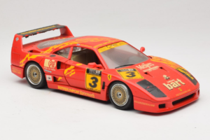 Ferrari F40 Evoluzione #3 Brummel Червен 1987 Bburago 1:18 3022-P2 Метал — снимка 6 от 8