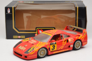 Ferrari F40 Evoluzione #3 Brummel Червен 1987 Bburago 1:18 3022-P2 Метал — снимка 8 от 8