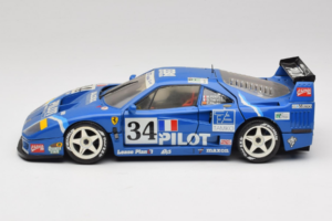 Ferrari F40 Evoluzione #34 Син Custom 1987 Bburago 1:18 3032-C1 Метал — снимка 4 от 8