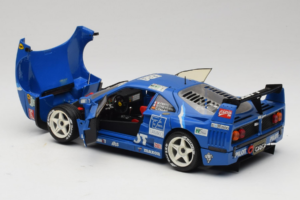 Ferrari F40 Evoluzione #34 Син Custom 1987 Bburago 1:18 3032-C1 Метал — снимка 5 от 8