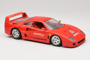 Ferrari F40 Evoluzione Червен Master Line Bburago 1:18 3042-M1 Метал — снимка 6 от 8