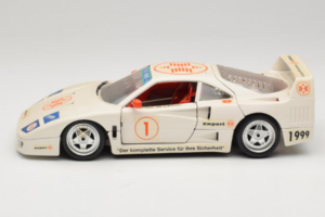 Ferrari F40 #1 Expert Бял 1987 Bburago 1:18 3332-W2 Метал — снимка 4 от 8