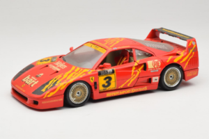 Ferrari F40 #3 F. Kroymans Ferrari Imports Kroymans BBS Wheels Червен 1987 Bburago 1:18 3032-H1 Метал