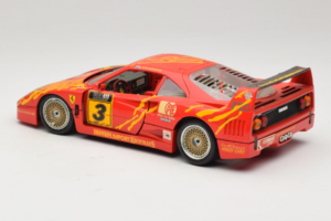Ferrari F40 #3 F. Kroymans Ferrari Imports Kroymans BBS Wheels Червен 1987 Bburago 1:18 3032-H1 Метал — снимка 7 от 8