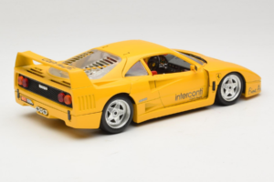 Ferrari F40 Interconti Car HiFi Жълт Bburago 1:18 3032-I1 Метал — снимка 3 от 8