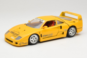 Ferrari F40 Interconti Car HiFi Жълт Bburago 1:18 3032-I1 Метал