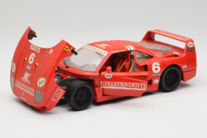 Ferrari F40 #6 V. Colombo L'Indipendente Червен 1987 Bburago 1:18 3032-L1 Метал — снимка 2 от 8