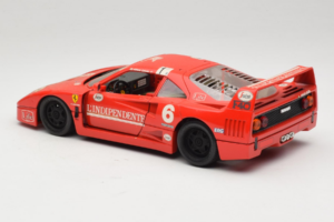Ferrari F40 #6 V. Colombo L'Indipendente Червен 1987 Bburago 1:18 3032-L1 Метал — снимка 7 от 8