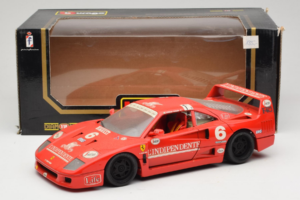 Ferrari F40 #6 V. Colombo L'Indipendente Червен 1987 Bburago 1:18 3032-L1 Метал — снимка 8 от 8