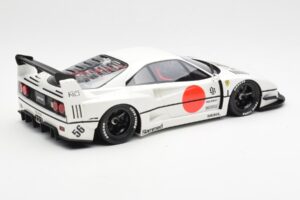 Ferrari F40 Liberty Walk Бял GT Spirit 1:18 GT470 Смола — снимка 2 от 5