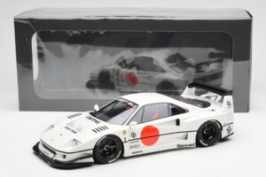 Ferrari F40 Liberty Walk Бял GT Spirit 1:18 GT470 Смола — снимка 5 от 5