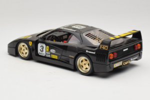 Ferrari F40 Magneti Marelli #3 Черен Bburago 1:18 3022-B1 Метал — снимка 7 от 8