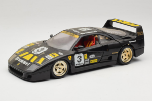Ferrari F40 Magneti Marelli #3 Черен Bburago 1:18 3022-B1 Метал