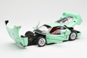 Ferrari F40 Ментово Зелено Kyosho 1:18 08416MG Метал — снимка 2 от 10